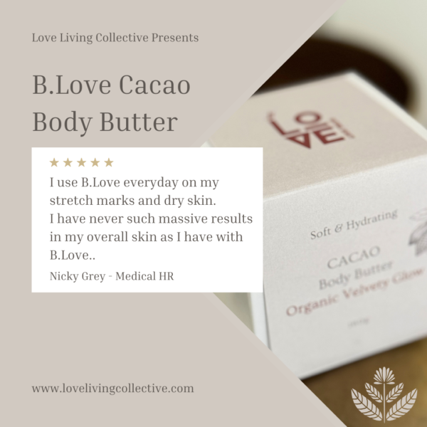 B.LOVE Organic Cacao Body Butter - Image 3